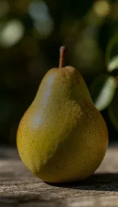 Sample photo of a pear transformed with e_vignette:60