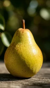 Sample photo of a pear transformed with w_300,fl_horizontal