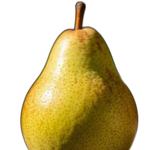 Cutout applied to the pear photo