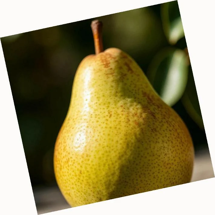Rotate applied to the pear photo
